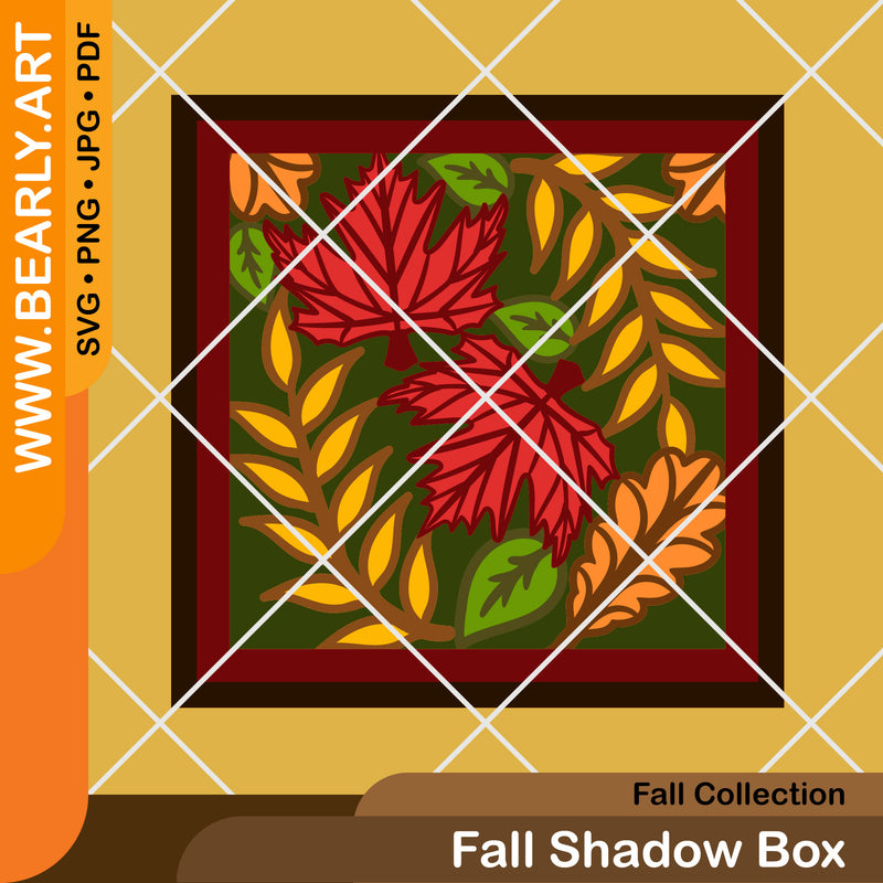 Fall Shadow Box