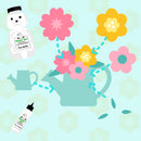 Floral Watering Can