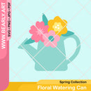 Floral Watering Can