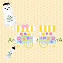 Flower Cart Box Card