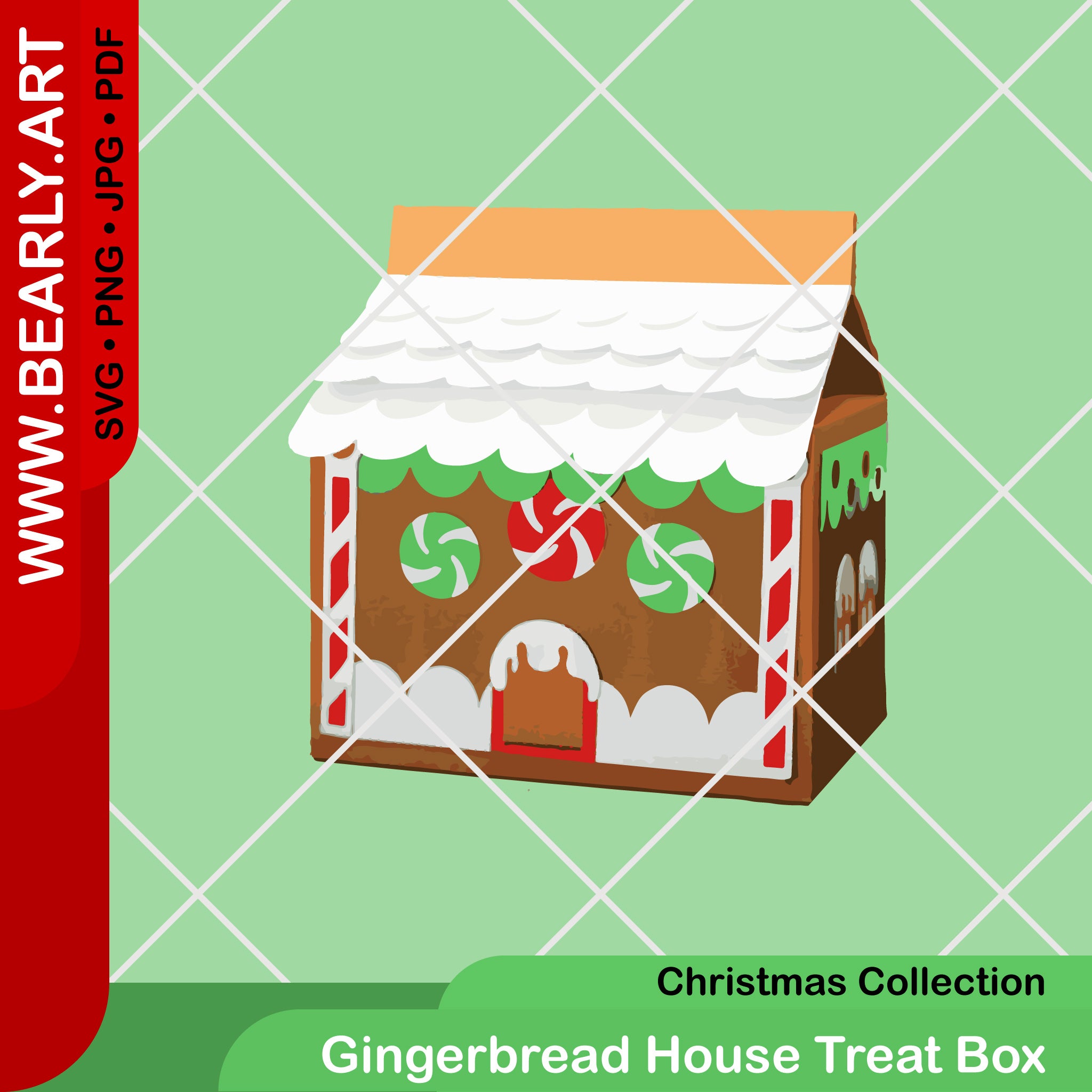 Gingerbread House Treat Box