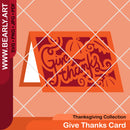 Give Thanks Card