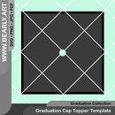 Graduation Cap Topper Template
