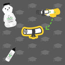 Graduation Cupcake Toppers