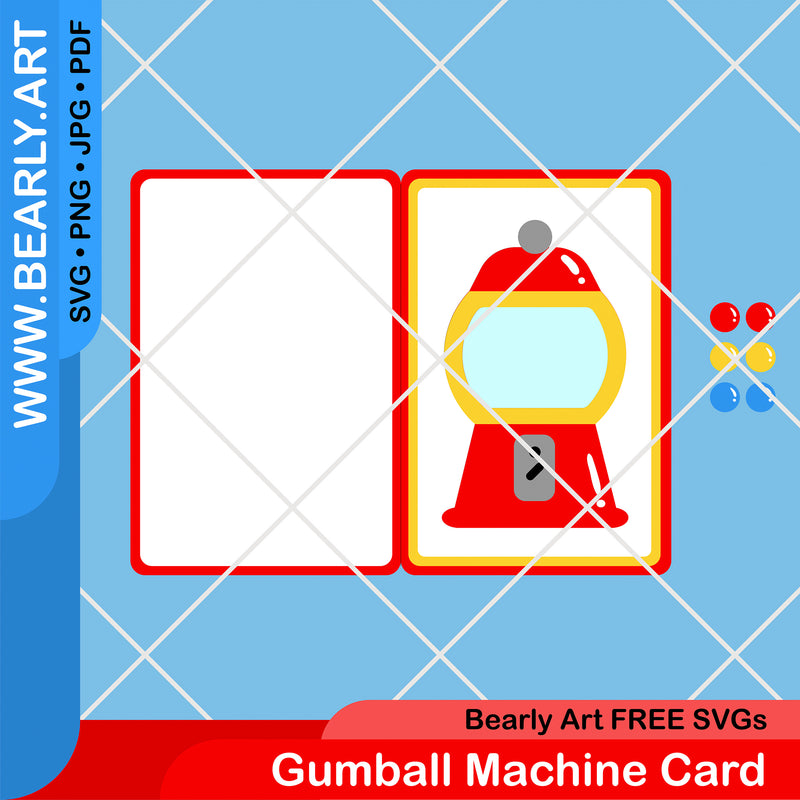 Gumball Machine Card