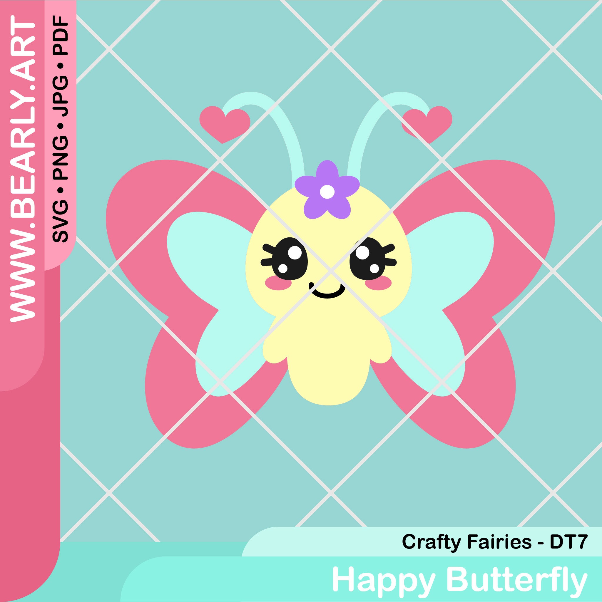 Happy Butterfly - Design Team 7 - Crafty Fairies