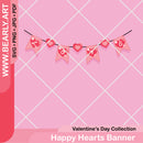 Happy Hearts Banner