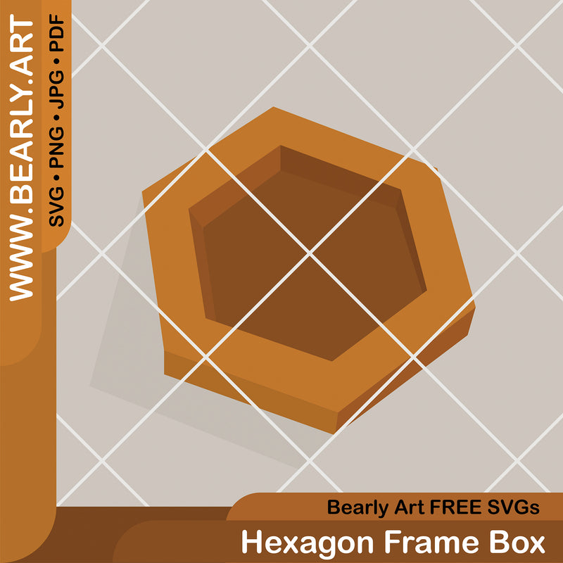 Hexagon Frame Box