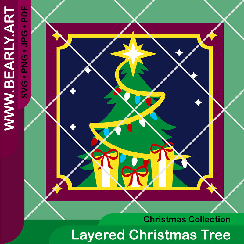 Layered Christmas Tree
