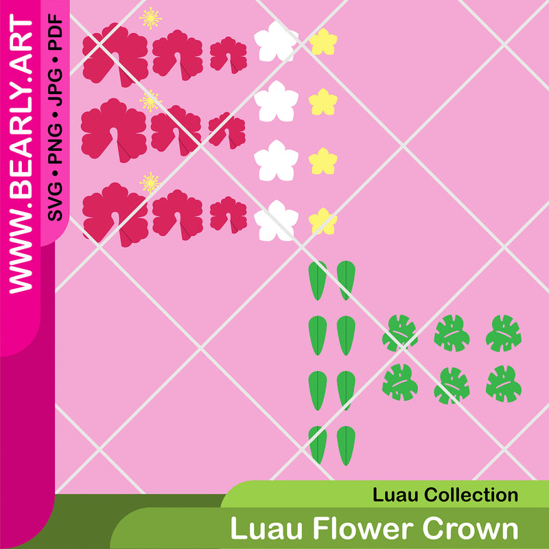 Luau Flower Crown