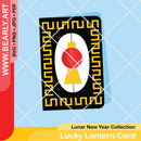 Lucky Lantern Card