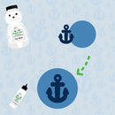 Nautical Cupcake Toppers
