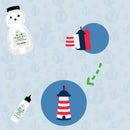 Nautical Cupcake Toppers