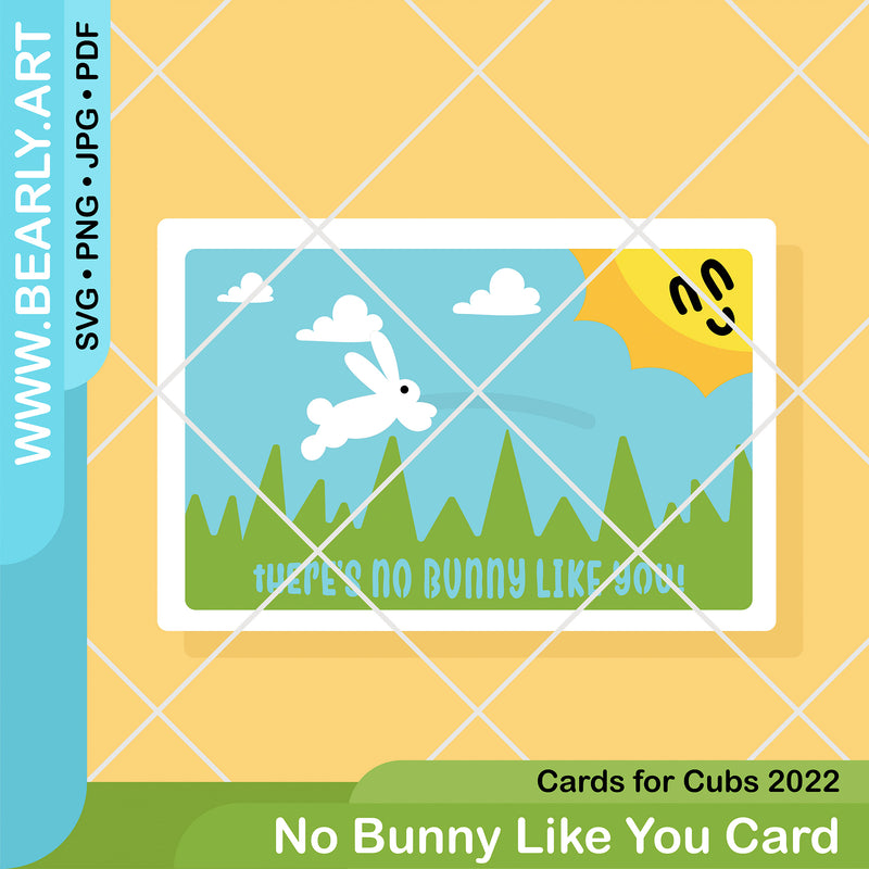 Cards For Cubs - No Bunny Like You Card