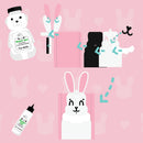 Cards For Cubs - Bunny Peek A Boo Card