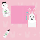 Cards For Cubs - Bunny Peek A Boo Card