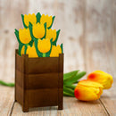 Tulip Planter Box Card