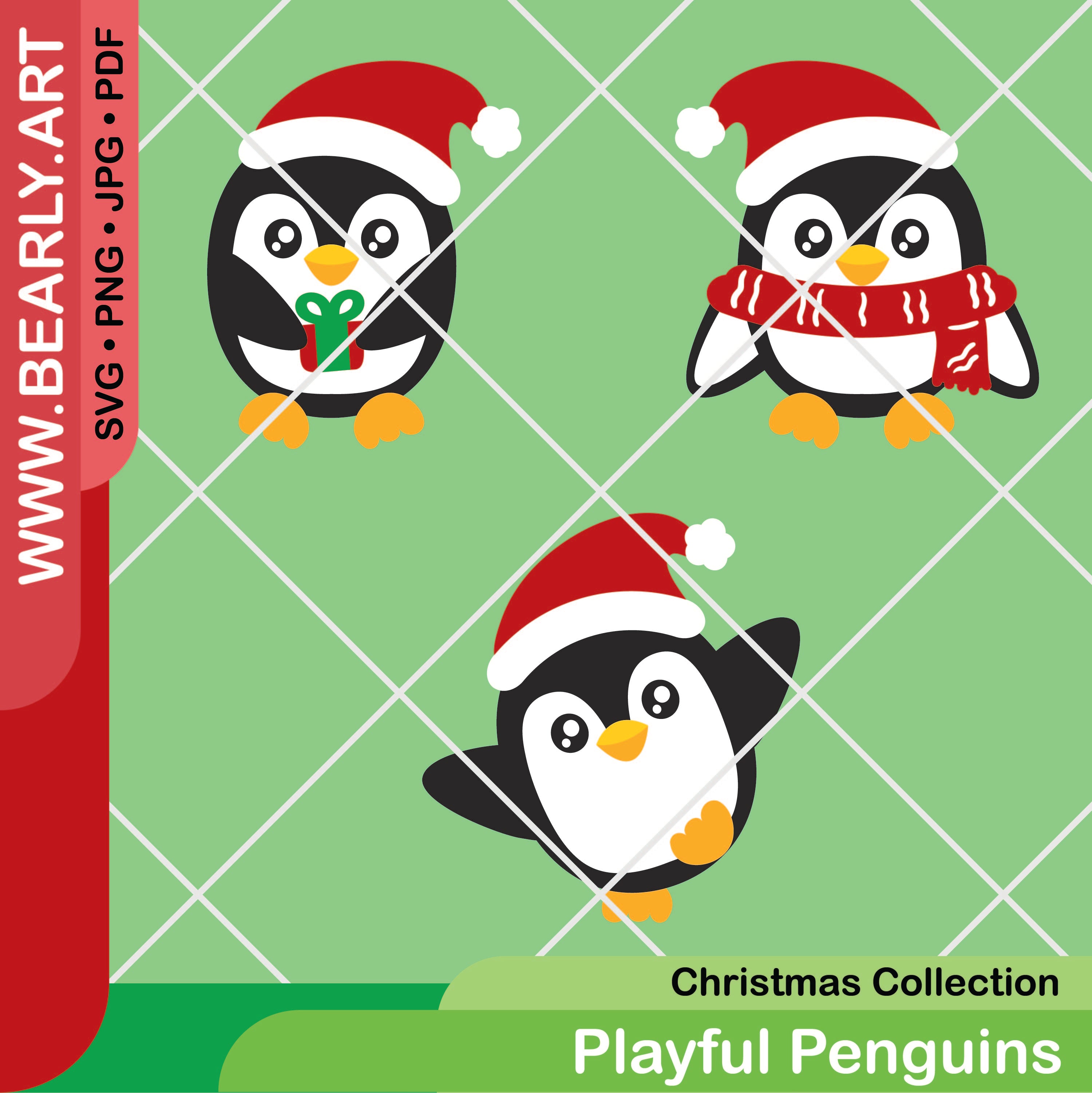 Playful Penguins