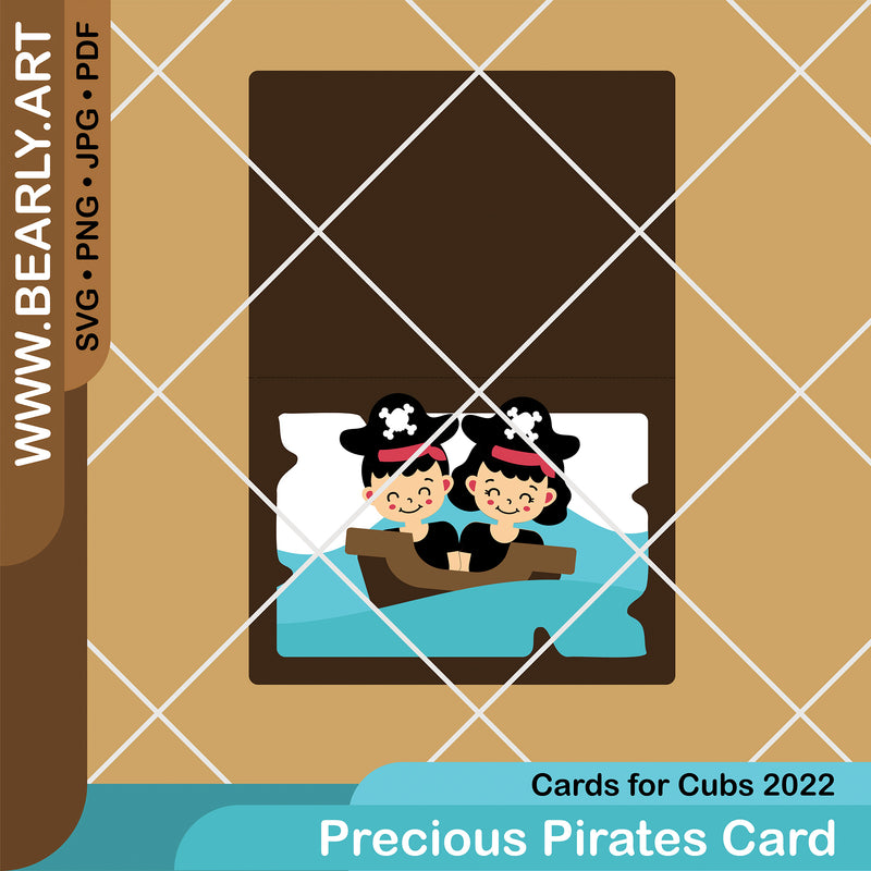 Cards For Cubs - Precious Pirates Card