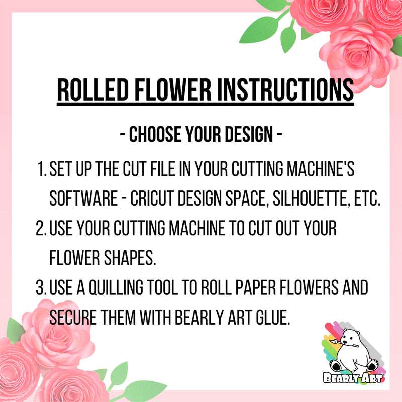 Rolled Flowers