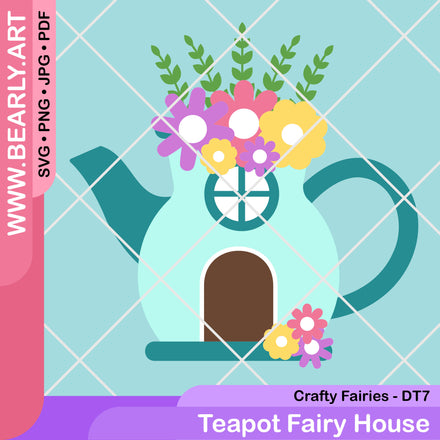 Teapot Fairy House - Design Team 7 - Crafty Fairies