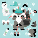 Winter Raccoons
