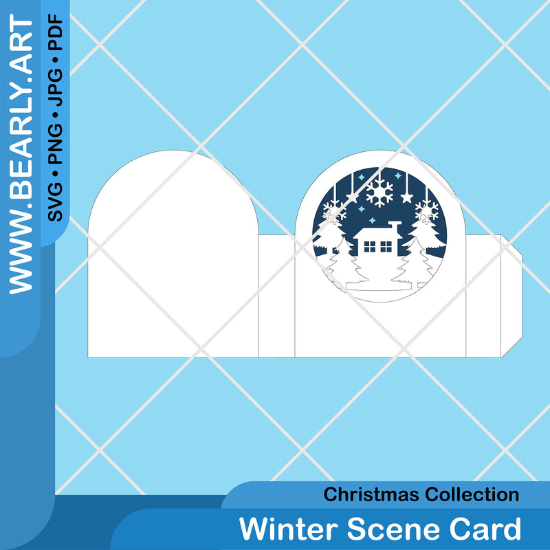 Winter Scene Card