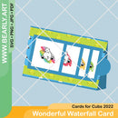 Cards For Cubs - Waterfall Card