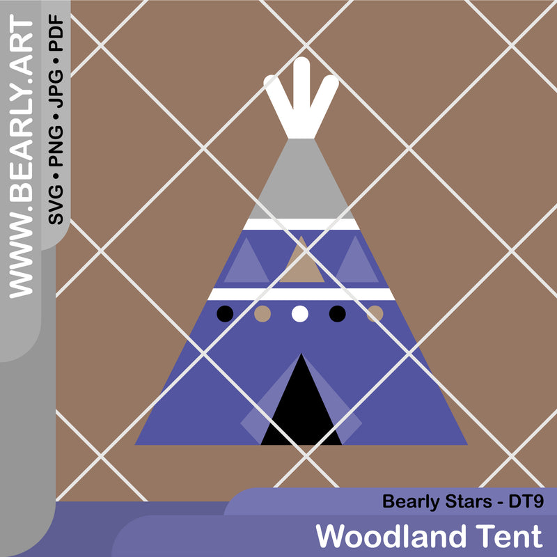 Woodland Tent - Design Team 9 - Bearly Stars