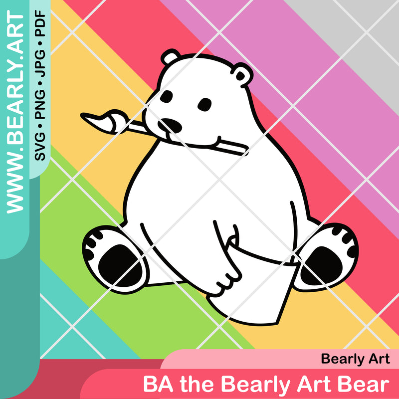 BA the Bearly Art Bear