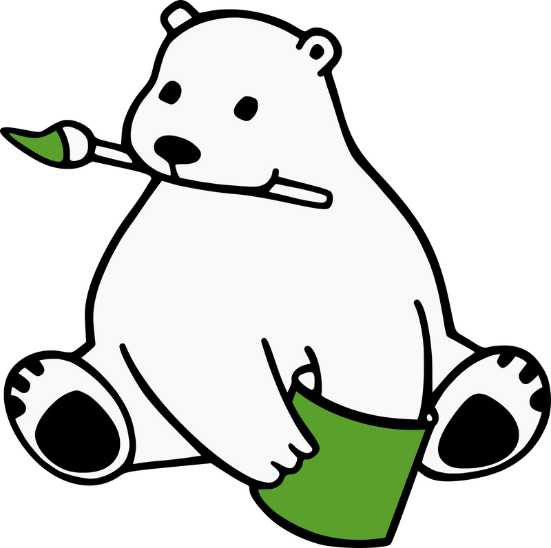 Bearly Art Logo by @EmmaDawnDesigns