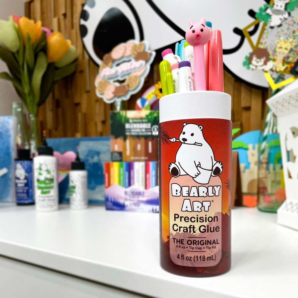 Bearly Art Precision Craft Glue - TIP KIT