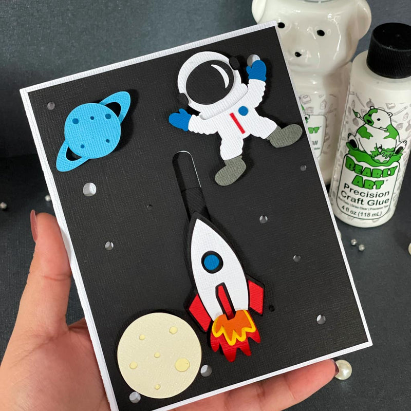 Cards For Cubs - Space Card from @CarolinasCreations_