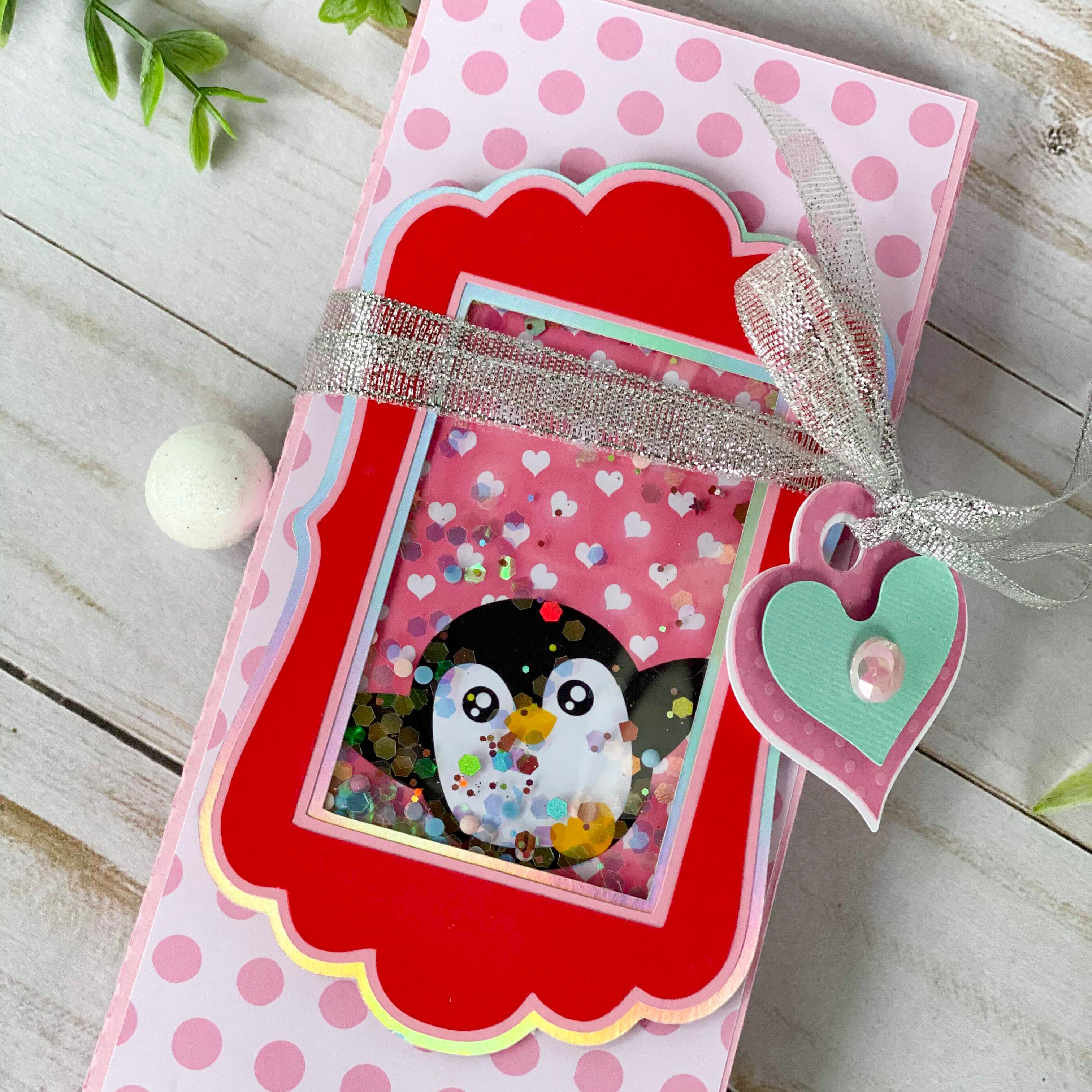 Valentine's Day Penguin Flipbook from @Be.Whimsy.Designs