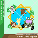 Safari Cake Topper